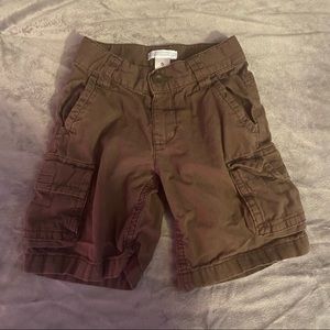 3T Boys Brown Cargo Shorts